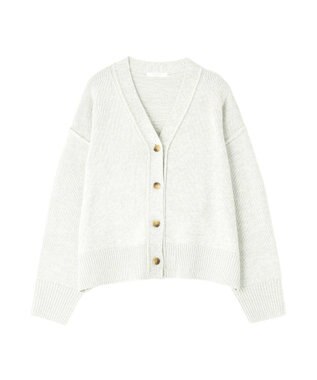 Green Parks ＭＩＸニットカーディガン Gray