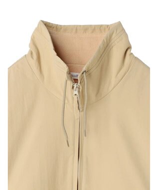 CRAFT STANDARD BOUTIQUE ナイロン×裏フリースアノラックブルゾンＬ／Ｓ Beige