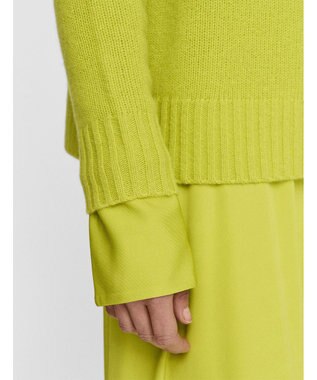 JOSEPH 【洗える】オープンカシミヤ　ラウンドネックニット Ginkgo