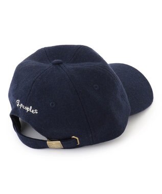 J.PRESS MEN 【NYUZELESS】メルトンベースボール キャップ ネイビー系