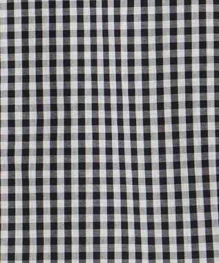 JOSEPH ABBOUD 【綿100％】メランジギンガムチェック シャツ ネイビー系4