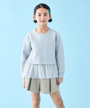 UNFILO 【110-150cm】BEAUTY FORM JERSEY スコート グレー