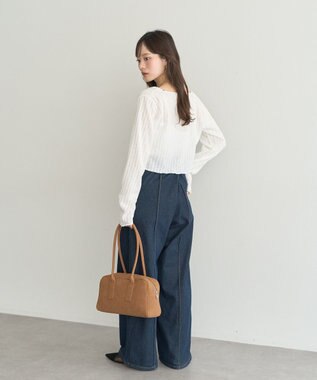 earth music&ecology 【2点セット】ＳＥＴ２点メローボレロ＋フリルキャミソール Off White