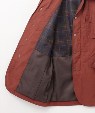 JOSEPH ABBOUD 【軽量】ワックスクロス ブルゾン オレンジ系