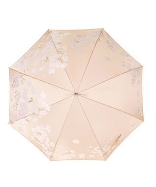 槇田商店 絵おり 桜(さくら) 長傘 ベージュ