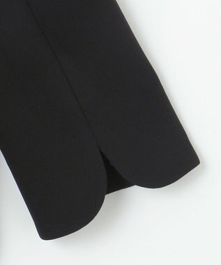 自由区 FORMAL 【襟華やか】エレガント ジャケット＋ワンピース ブラック系