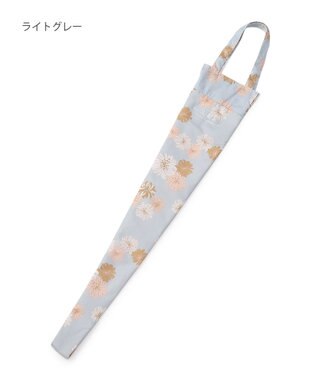 MOONBAT 【新色追加】ポール & ジョー (PAUL & JOE　ACCESSOIRES)長傘 折りたたみ傘兼用 吸水傘袋 ライトグレー