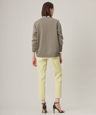 ICB L 【接触冷感・UVカット・透け防止・吸水速乾・洗える】 シェルタリングドライオックス スティックパンツ レモンイエロー系