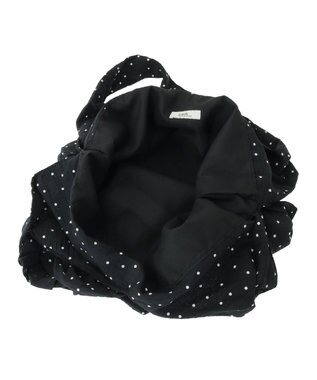 earth music&ecology 【予約】フリルトライアングルバッグ ブラック