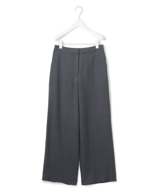 ICB L Vi/Ly/Liツイル ワイドストレートパンツ チャコール系