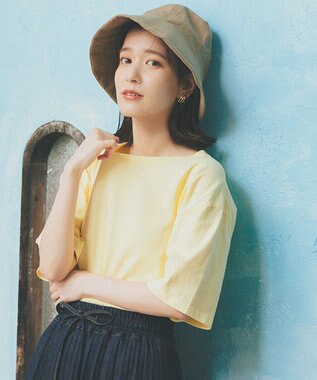 caqu caqu x GoodOn roundneck S/Stee  シンプルゆったりフィットの半袖Tシャツ