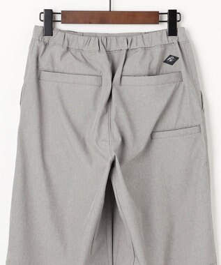 JOSEPH ABBOUD MOUNTAIN 【ストレッチ/5ポケット/ECO撥水/ソフト】ハイパワーシャンブレーピケストレッチ パンツ ライトグレー系