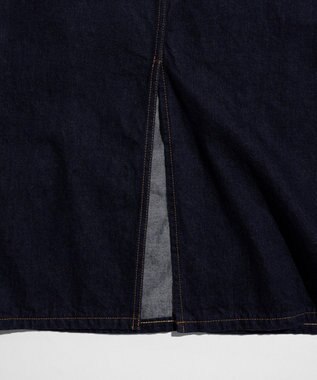 LENO DENIM SKIRT　デニムマキシスカート INDIGO