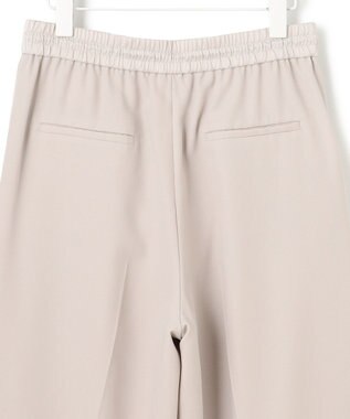 ICB L 【新色追加・UVケア・接触冷感・速乾・防シワ・洗える】 FluidBackSatin  ワイドパンツ トープ系