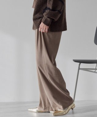 AMERICAN HOLIC カットコーデュロイパンツ Mocha