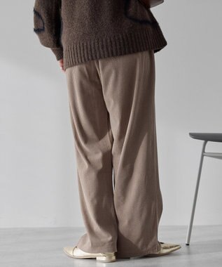 AMERICAN HOLIC カットコーデュロイパンツ Mocha