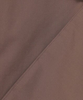 #Newans 【アイロンいらず】バストカットギャザーブラウス ブラウン