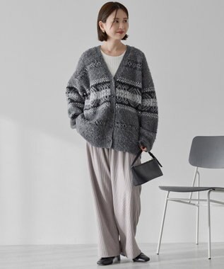 AMERICAN HOLIC カットコーデュロイパンツ Light Gray