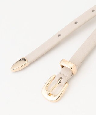 組曲 バックルナローベルト アイボリー系