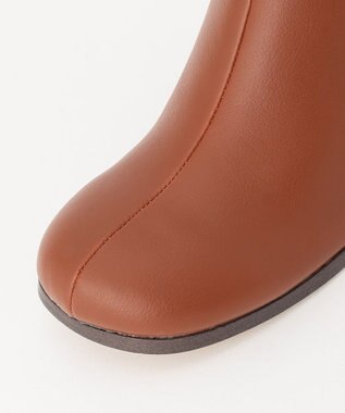 ICB ストレッチロングブーツ テラコッタ系