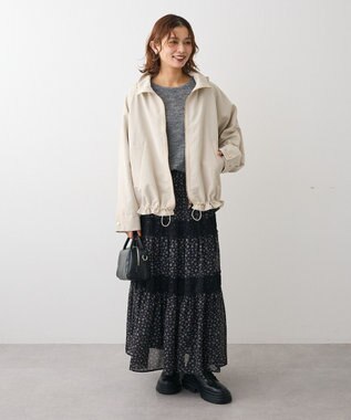 Green Parks コクーンマウンテンパーカー Light Beige