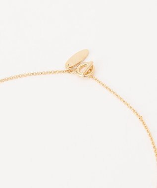 自由区 セミラウンドパールワントップ ネックレス ゴールド系