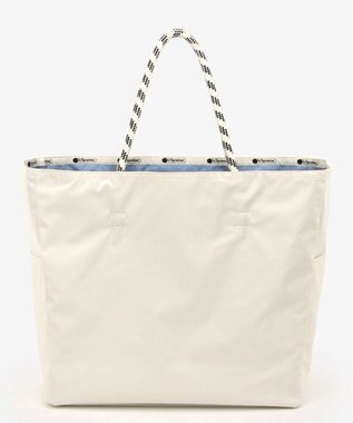 LeSportsac LARGE 2 WAY TOTE/2ウェイスレートブルー/パールシャイン 2ウェイスレートブルー/パールシャイン