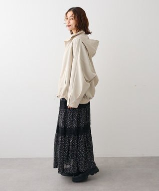 Green Parks コクーンマウンテンパーカー Light Beige