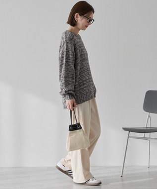 AMERICAN HOLIC カットコーデュロイパンツ Ivory