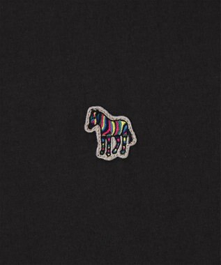 Paul Smith ゼブラ ワンポイント 長袖Tシャツ ブラック