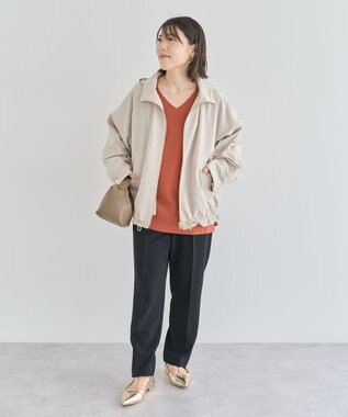 Green Parks コクーンマウンテンパーカー Light Beige