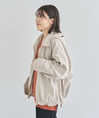 Green Parks コクーンマウンテンパーカー Light Beige