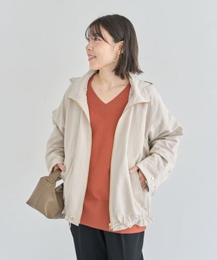 Green Parks コクーンマウンテンパーカー Light Beige