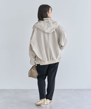 Green Parks コクーンマウンテンパーカー Light Beige