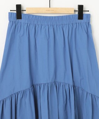 SHARE PARK LADIES ライトタフタギャザースカート ブルー系