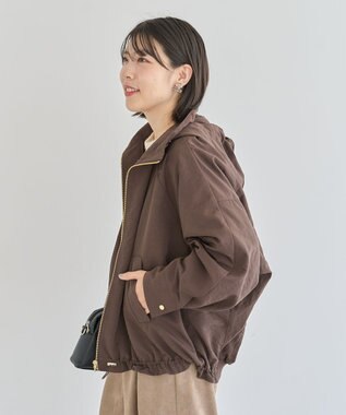 Green Parks コクーンマウンテンパーカー Brown