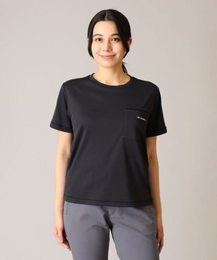 Columbia Columbia/ マウンテンズアーコーリングショートスリーブTシャツ /コロンビア Black
