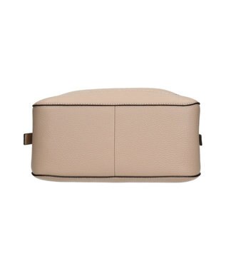 INTER-CHAUSSURES 【LORISTELLA】ミディアムサイズレザーハンドバッグ オーク