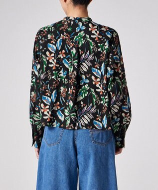 Paul Smith Number Floral ブラウス ブラック