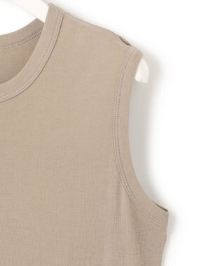 ICB L 【洗える】レイヤードタンク チョコレート系