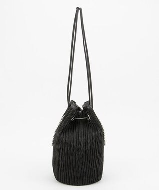 LeSportsac CHAIN CROCHET MED BUCKET/ブラッククロシェ ブラッククロシェ