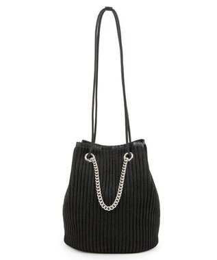 LeSportsac CHAIN CROCHET MED BUCKET/ブラッククロシェ ブラッククロシェ