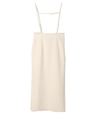 earth music&ecology マルチＷＡＹサス付タイトスカート Ivory