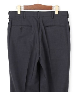 J.PRESS MEN 【KING SIZE】【洗える / 高通気性 / ストレッチ性 / 防シワ】プレーンウィーブ スラックス / ノータック グレー系