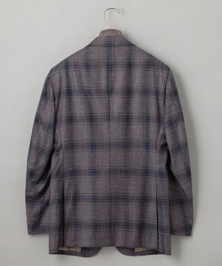GOTAIRIKU 【DELFINO】シルクリネンライトツイード ジャケット ダークブラウン系4