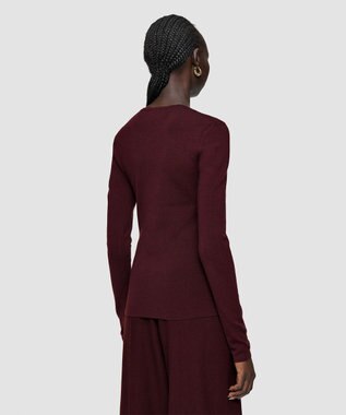 JOSEPH 【洗える】シルクストレッチトップ Maraschino