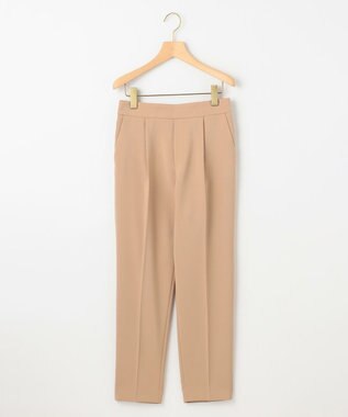 組曲 【ストレッチ・イージーケア】オシャクロス テーパードパンツ ベージュ系