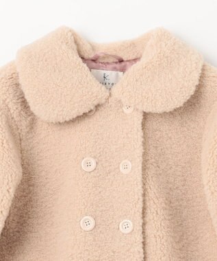 組曲 KIDS 【150-170㎝】スライバー ピーコート ベージュ系