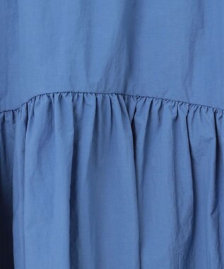 SHARE PARK LADIES ライトタフタギャザースカート ブルー系