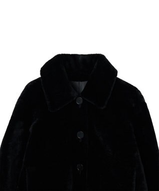 JOSEPH リバーシブル ソフトシアリングジャケット Black